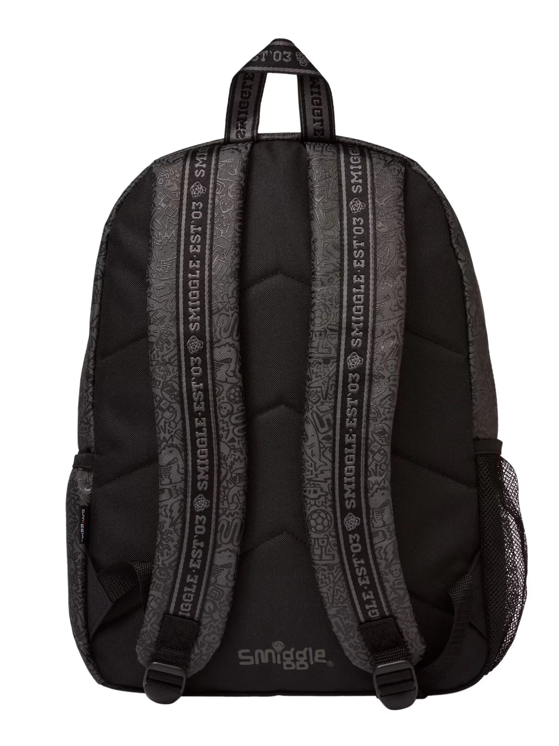 Smiggle - Smiggler Mochila Clásica Negra