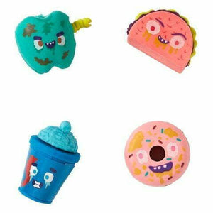 Smiggle - Pack de 4 gomas de borrar Snack Attackers