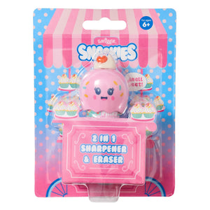 Smiggle - Snackies Goma de borrar y Sacapuntas 2 en 1