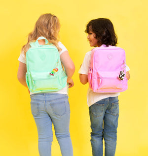 Smiggle - Mochila Impermeable Sorbet Mini Rosa