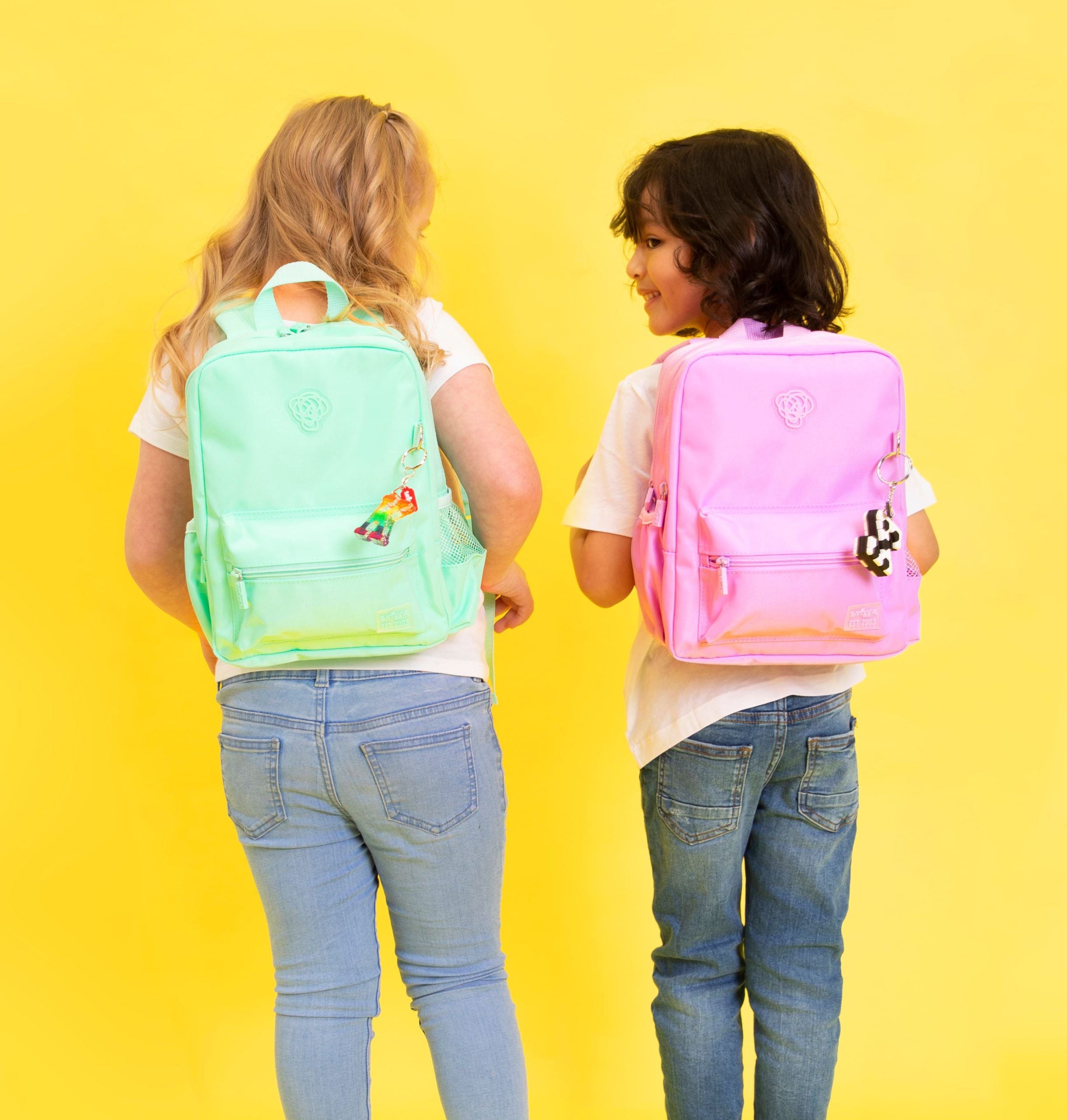 Smiggle - Mochila Impermeable Sorbet Mini Rosa