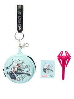 Smiggle - Llavero Spider-Man con minimaterial de escritura y cuaderno
