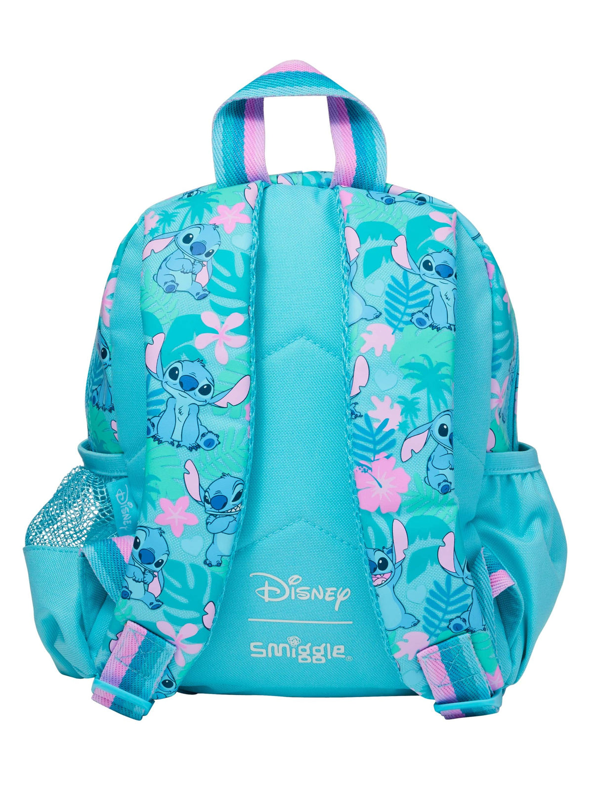 Smiggle - Mochila escolar para guardería Stitch con juguete extraíble