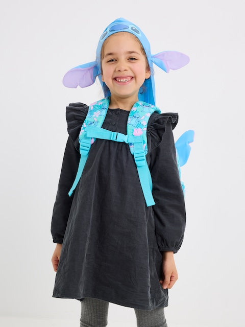 Mochila con Capucha para Preescolar Smiggle - Stitch Junior