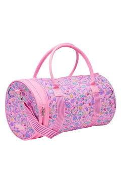 Smiggle - Bolsa de hombro y deporte 2 en 1 Super Charge Rosa