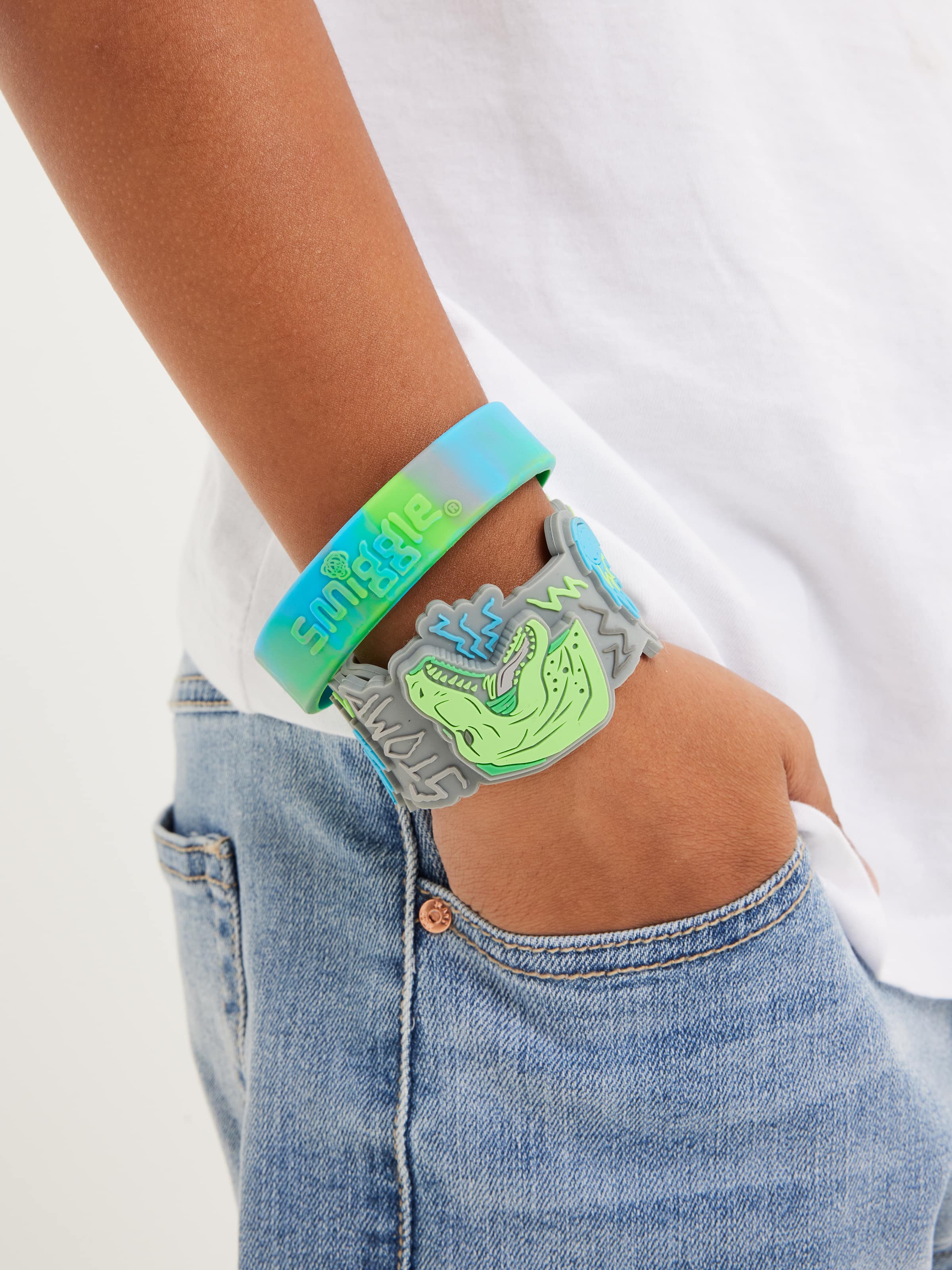Smiggle - Juego de 2 pulseras Super Charge