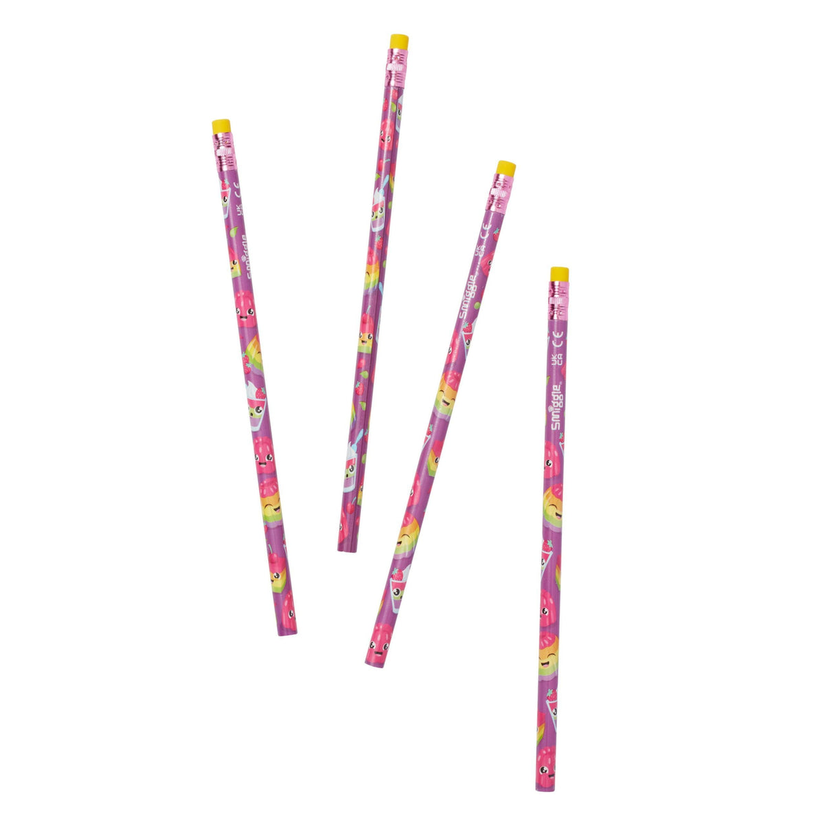 Smiggle - Lápices con Olor a Gominola Dulce Pack de 4