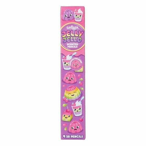 Smiggle - Lápices con Olor a Gominola Dulce Pack de 4