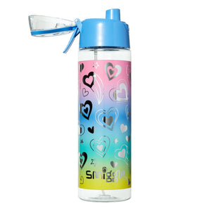 Smiggle - Botella de agua pulverizadora con pajita Thrive, sin BPA, 760 ml