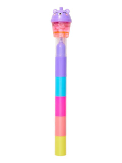 Smiggle - Marcador fluorescente divertido con olor y topper