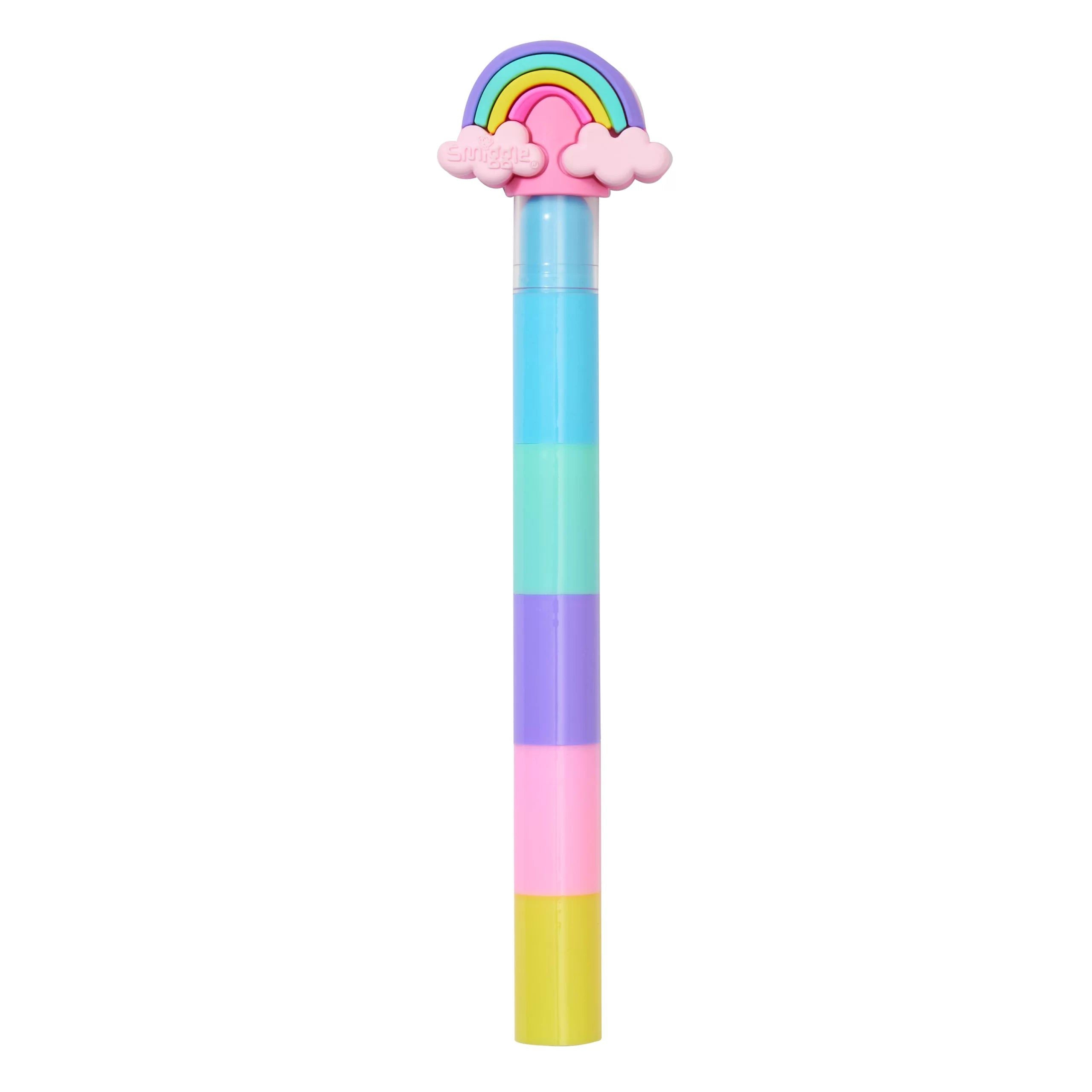 Smiggle - Marcador fluorescente divertido perfumado con adorno