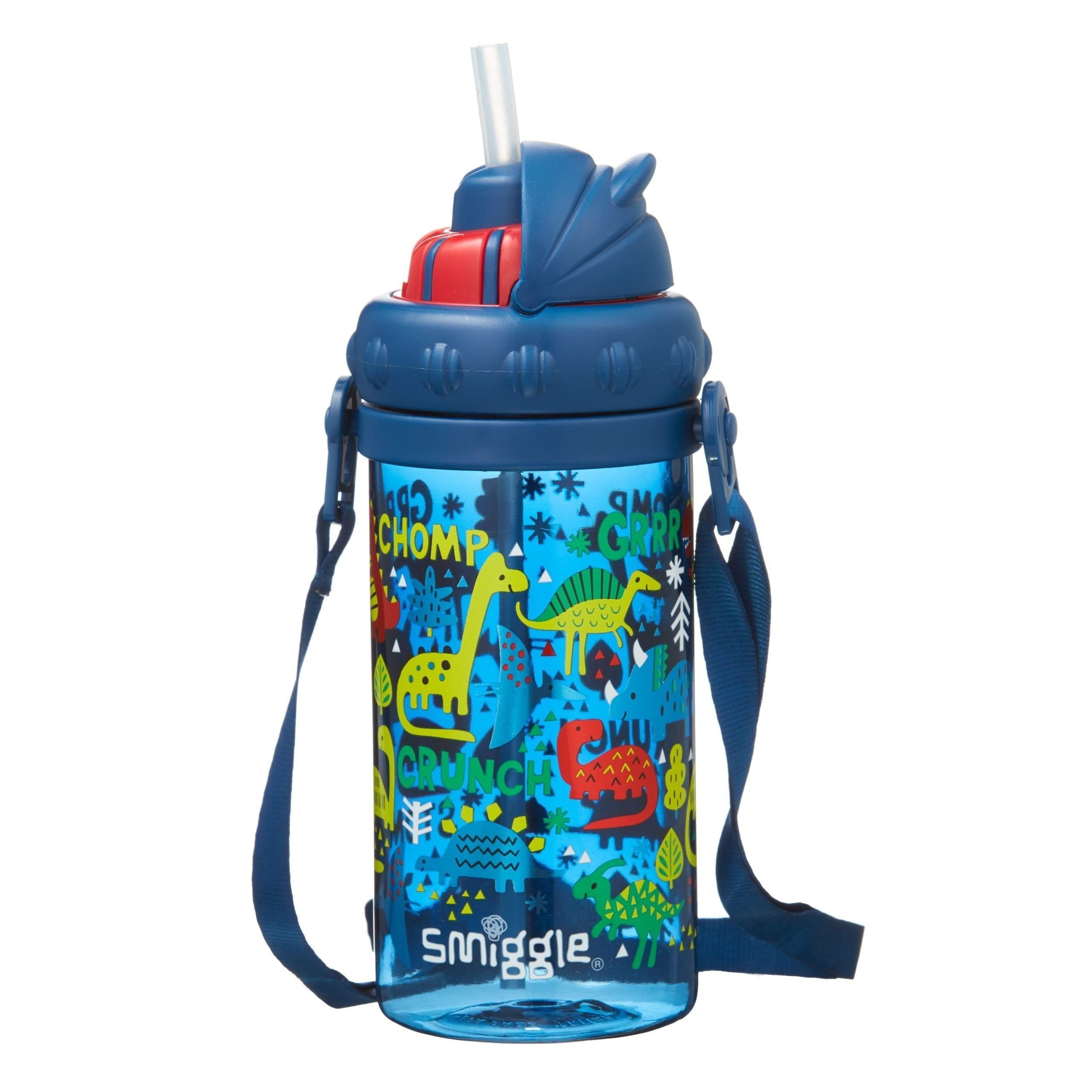 Smiggle - Botella de agua con pajita Topsy Teeny Tiny 400 ML