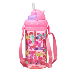Smiggle - Botella de agua con pajita Topsy Teeny Tiny 400 ML