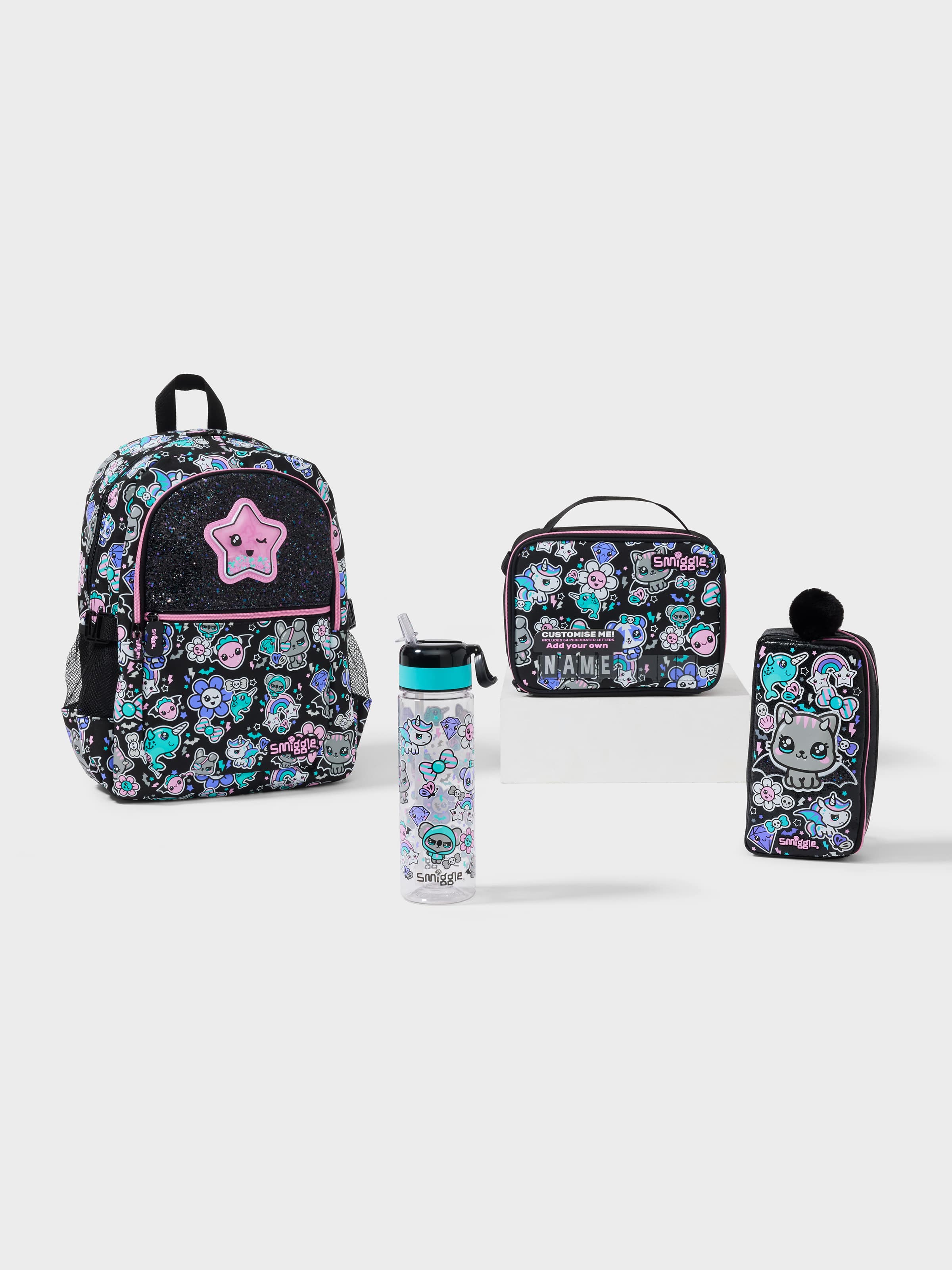 Smiggle - Mochila Trailblazer 4 en 1