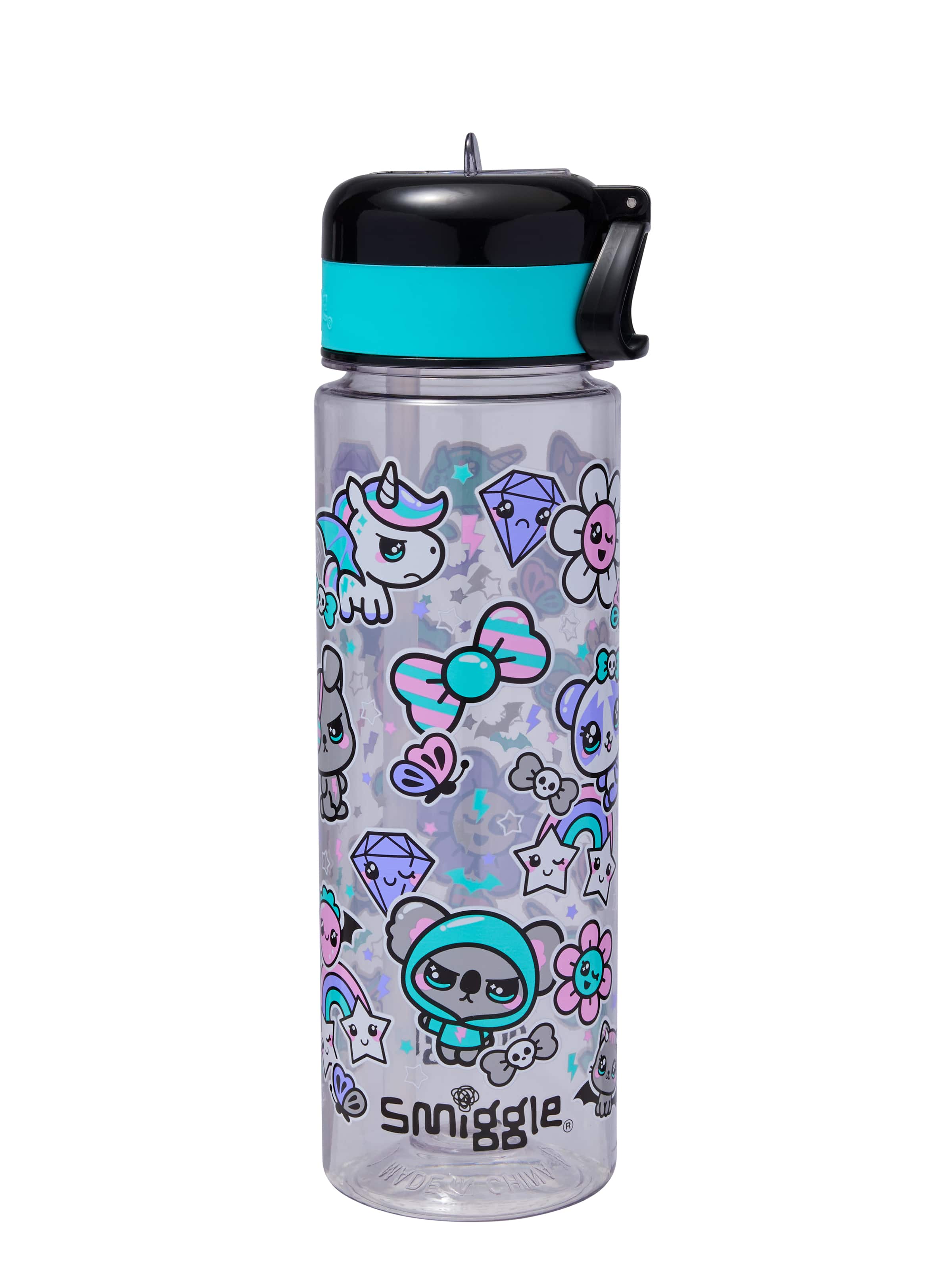 Smiggle - Botella de agua Trailblazer de 650 ml sin BPA