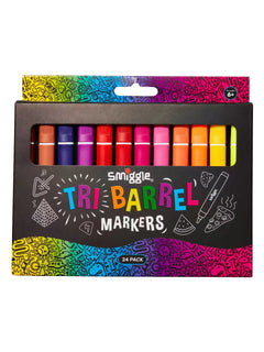 Smiggle - Resaltador Triangular Pack X24
