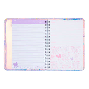 Smiggle - Cuaderno A5 Unicornio Cielo