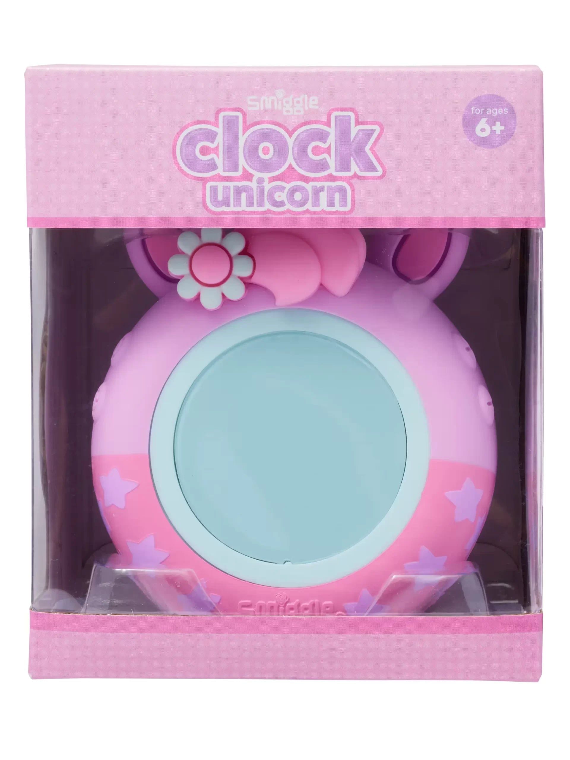 Smiggle - Reloj despertador digital con personaje de unicornio
