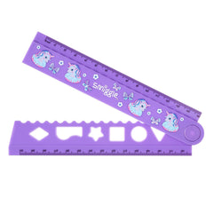 Smiggle - Regla plegable y moldeable Unicorn
