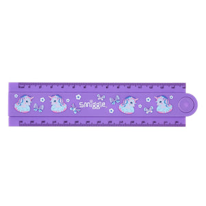 Smiggle - Regla plegable y moldeable Unicorn