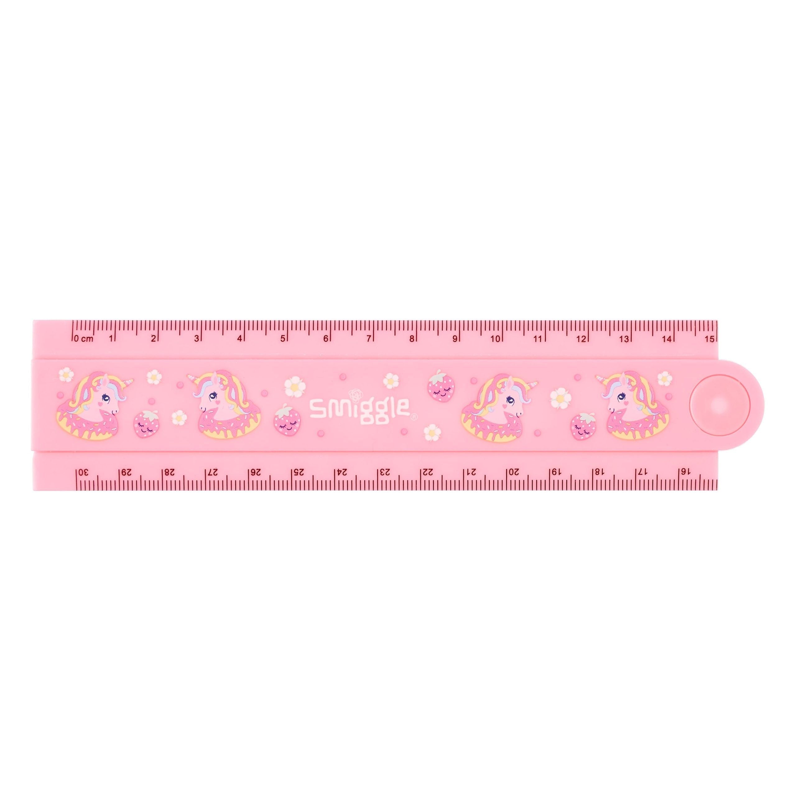 Smiggle - Regla plegable y moldeable Unicorn