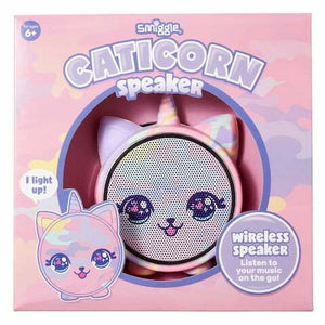 Smiggle - Altavoz Bluetooth inalámbrico Unicorn Squeak para niños