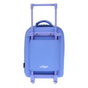 Smiggle - Maleta escolar y de viaje con ruedas, luces de arriba y abajo