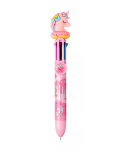 Smiggle - Bolígrafo de tinta de 8 colores Rainbow Uverse