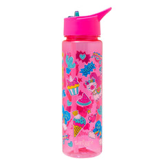 Smiggle - Botella de agua de 750 ML con pajita, sin BPA, modelo Vibin