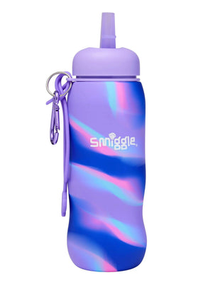 Smiggle - Botella plegable de silicona Vivid de 630 ml