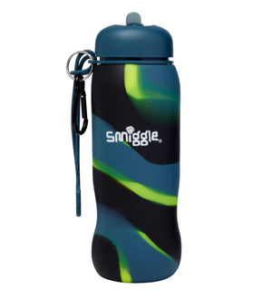 Smiggle - Botella de agua plegable Vivid con pajita, 630 ml