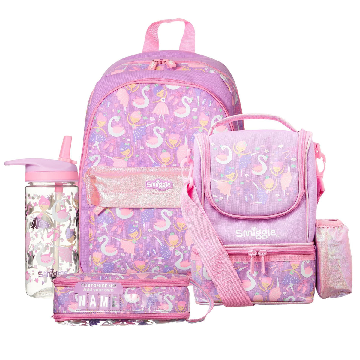 Smiggle - Mi set de mochila preescolar Wander Junior 4 en 1