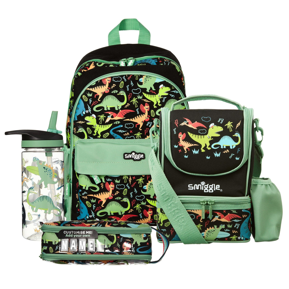 Smiggle - Mi set de mochila preescolar Wander Junior 4 en 1