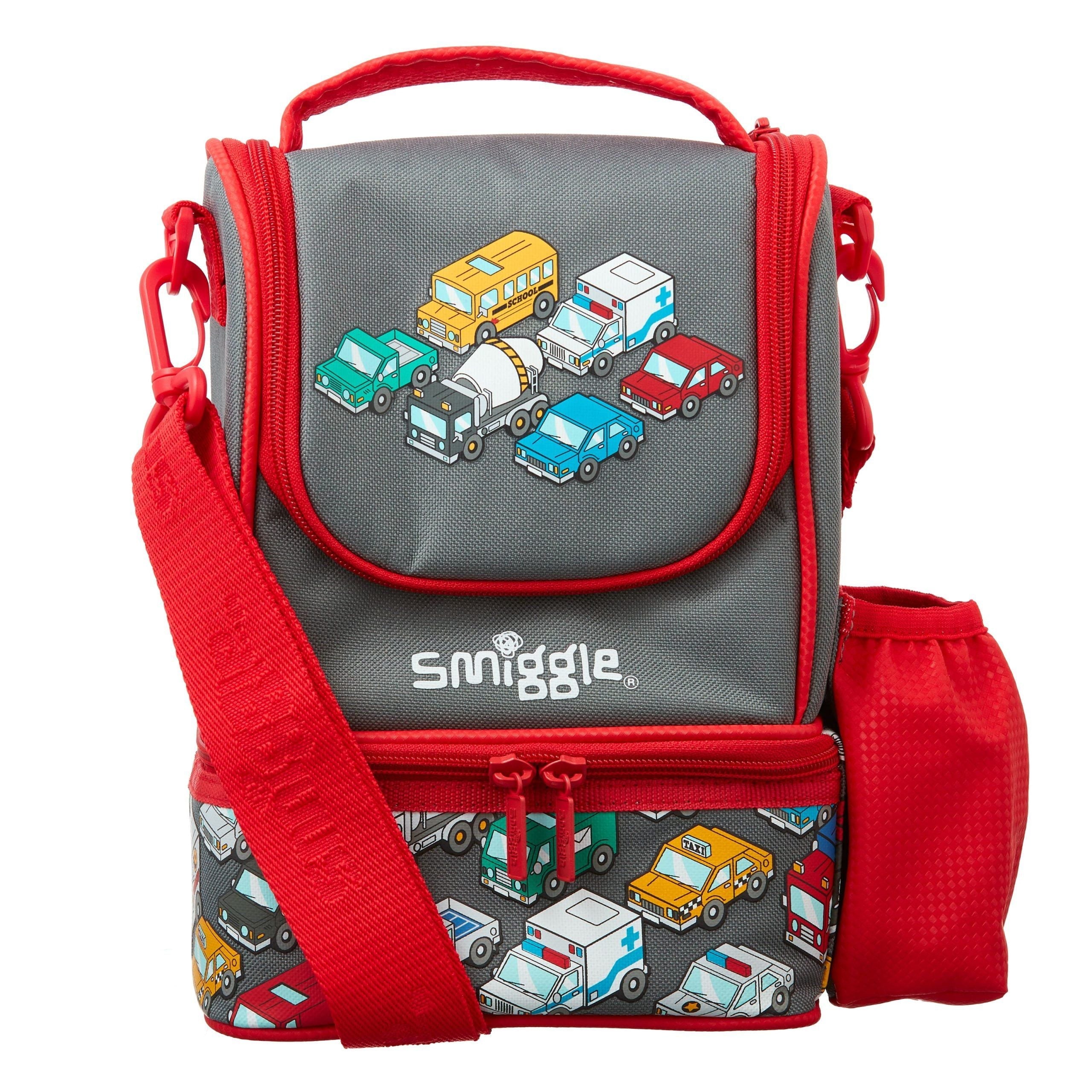 Smiggle - Lonchera y bolsa de viaje con correa Wander Junior