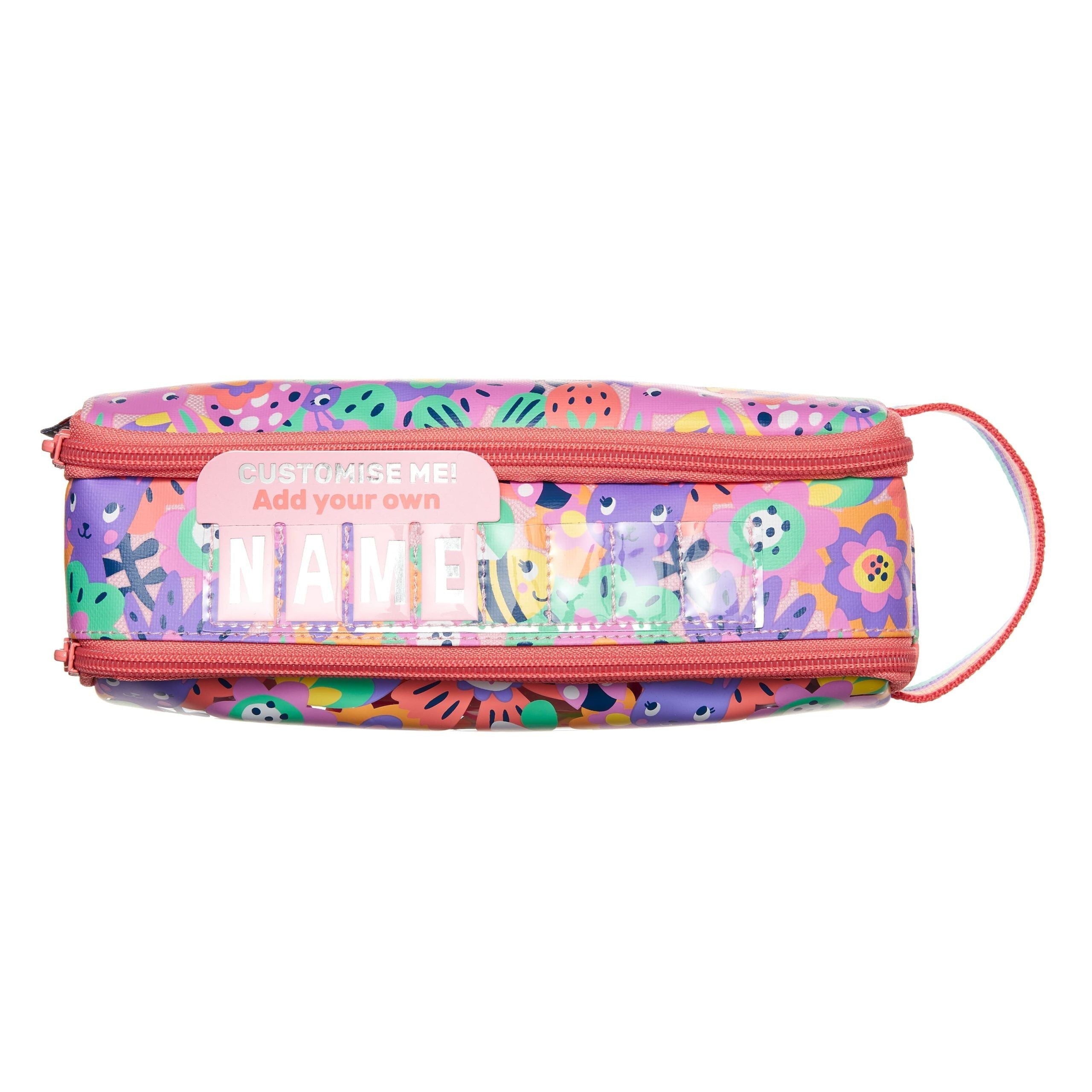 Smiggle - Estuche Junior Wander con etiqueta de nombre