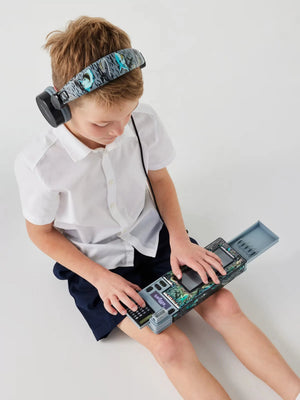Smiggle - Estuche automático con calculadora, modelo Wild