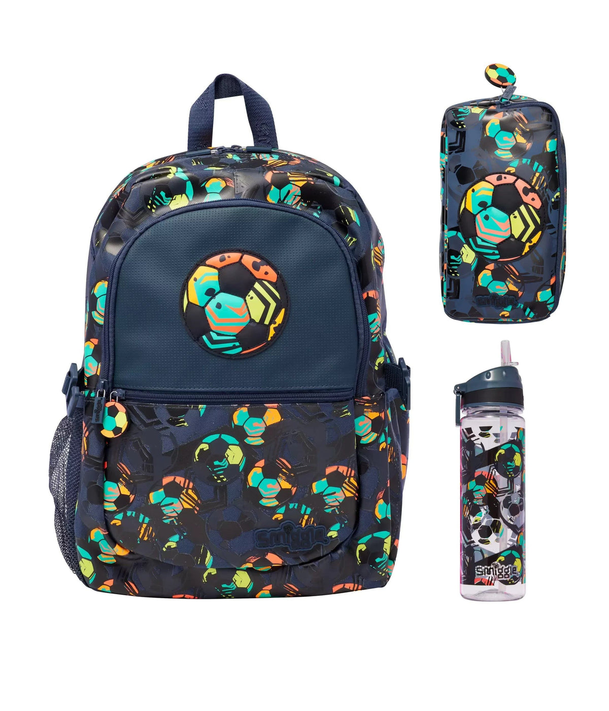 Smiggle - Juego de mochila escolar Wild Side de 3 piezas