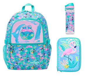 Smiggle - Juego de mochila escolar Wild Side de 3 piezas