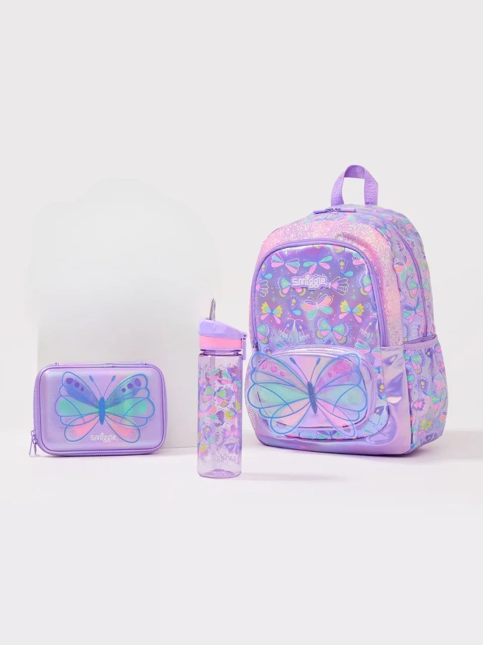 Smiggle - Set de 4 mochilas escolares Wild Side