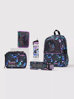 Smiggle - Set de 5 piezas de mochila escolar Wild Side