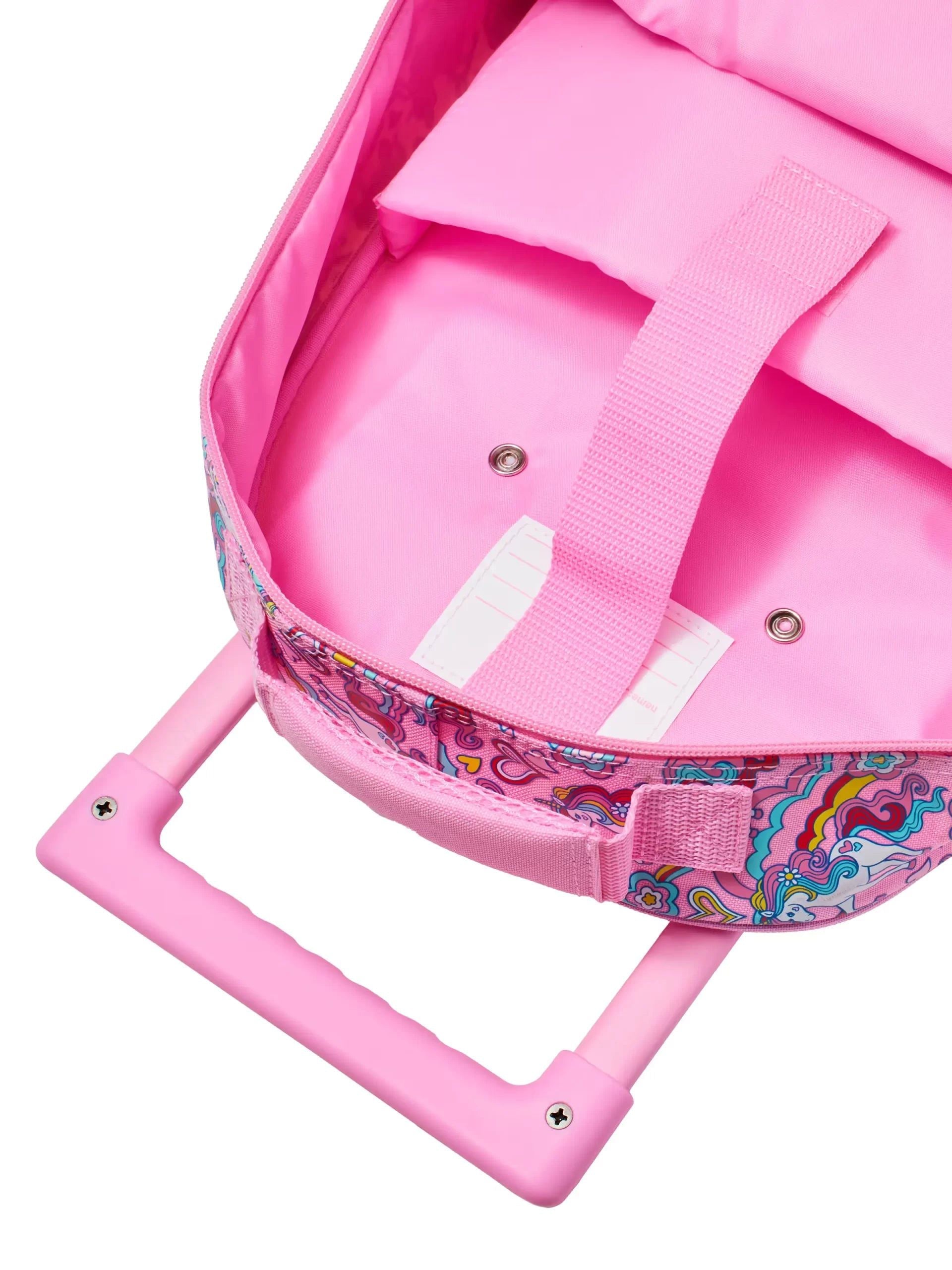 Smiggle - Mochila con ruedas iluminada Wild Side