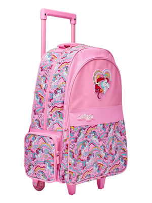 Smiggle - Mochila con ruedas iluminada Wild Side