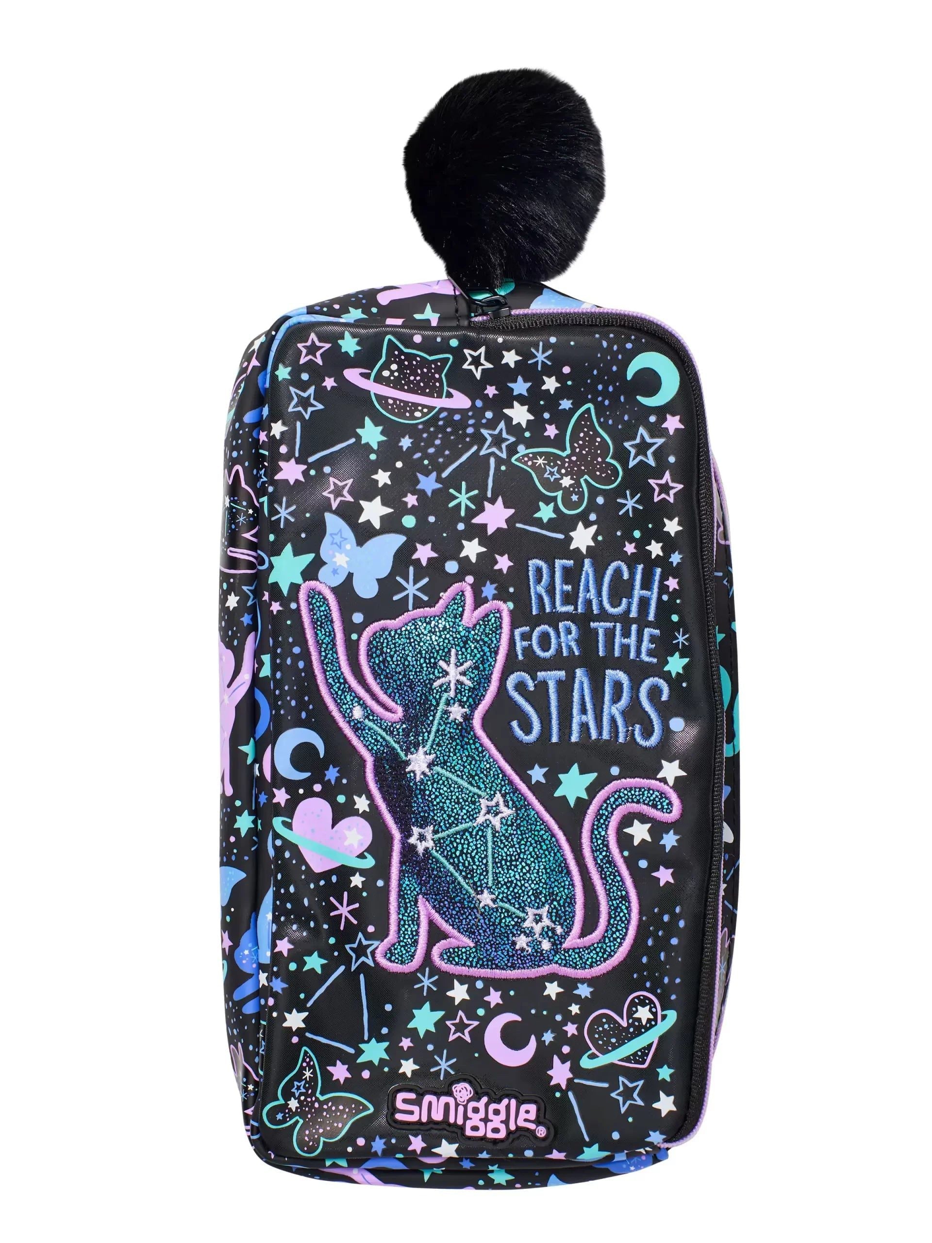 Smiggle - Estuche de dos compartimentos Wild Side