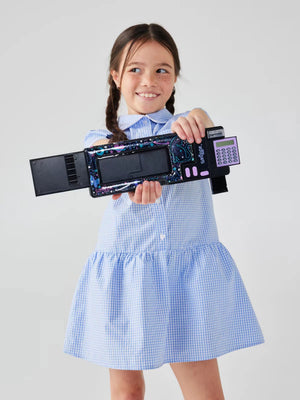 Smiggle - Estuche automático con calculadora Pop Out Wild Side