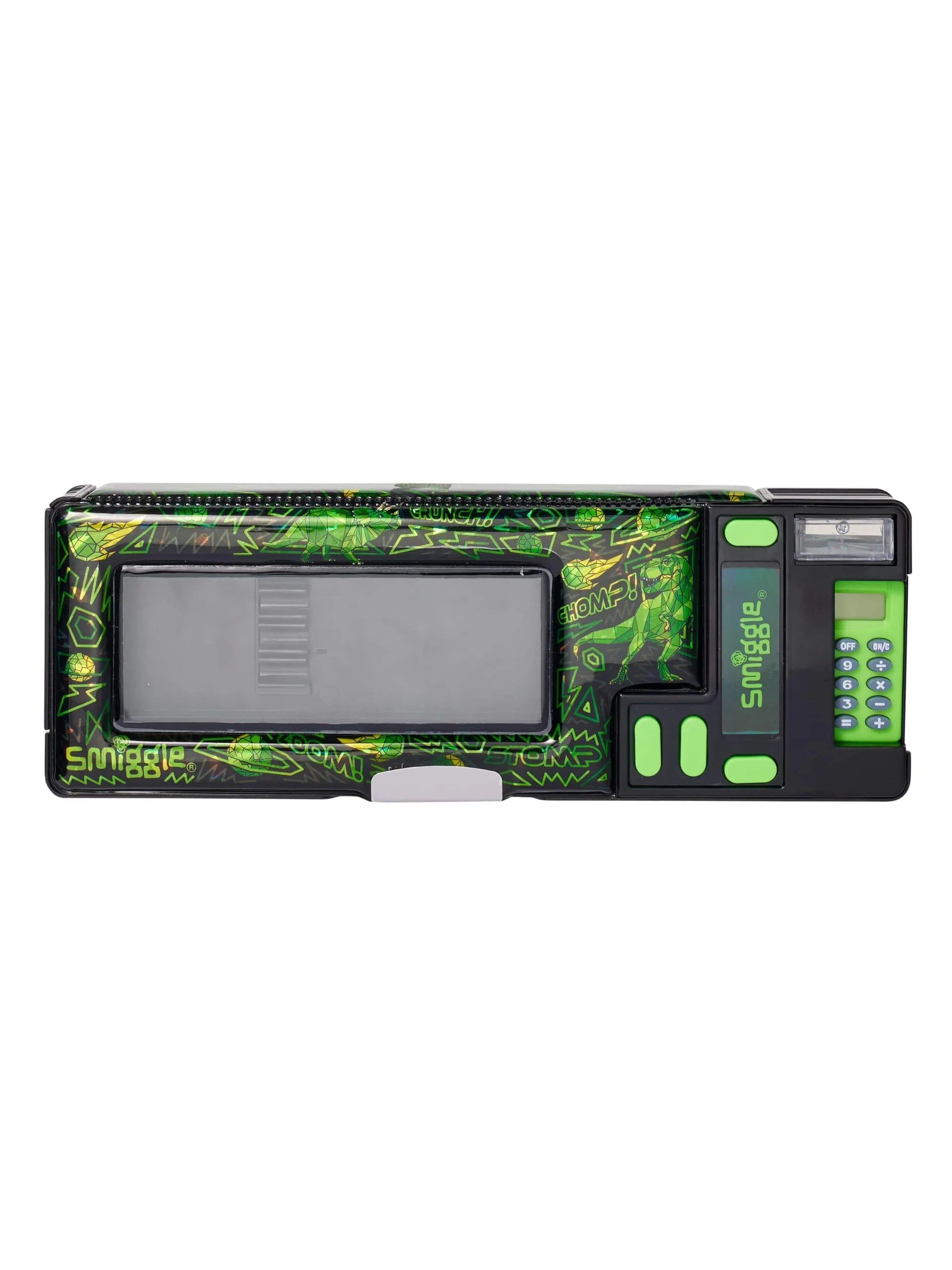 Smiggle - Estuche automático con calculadora Pop Out Wild Side