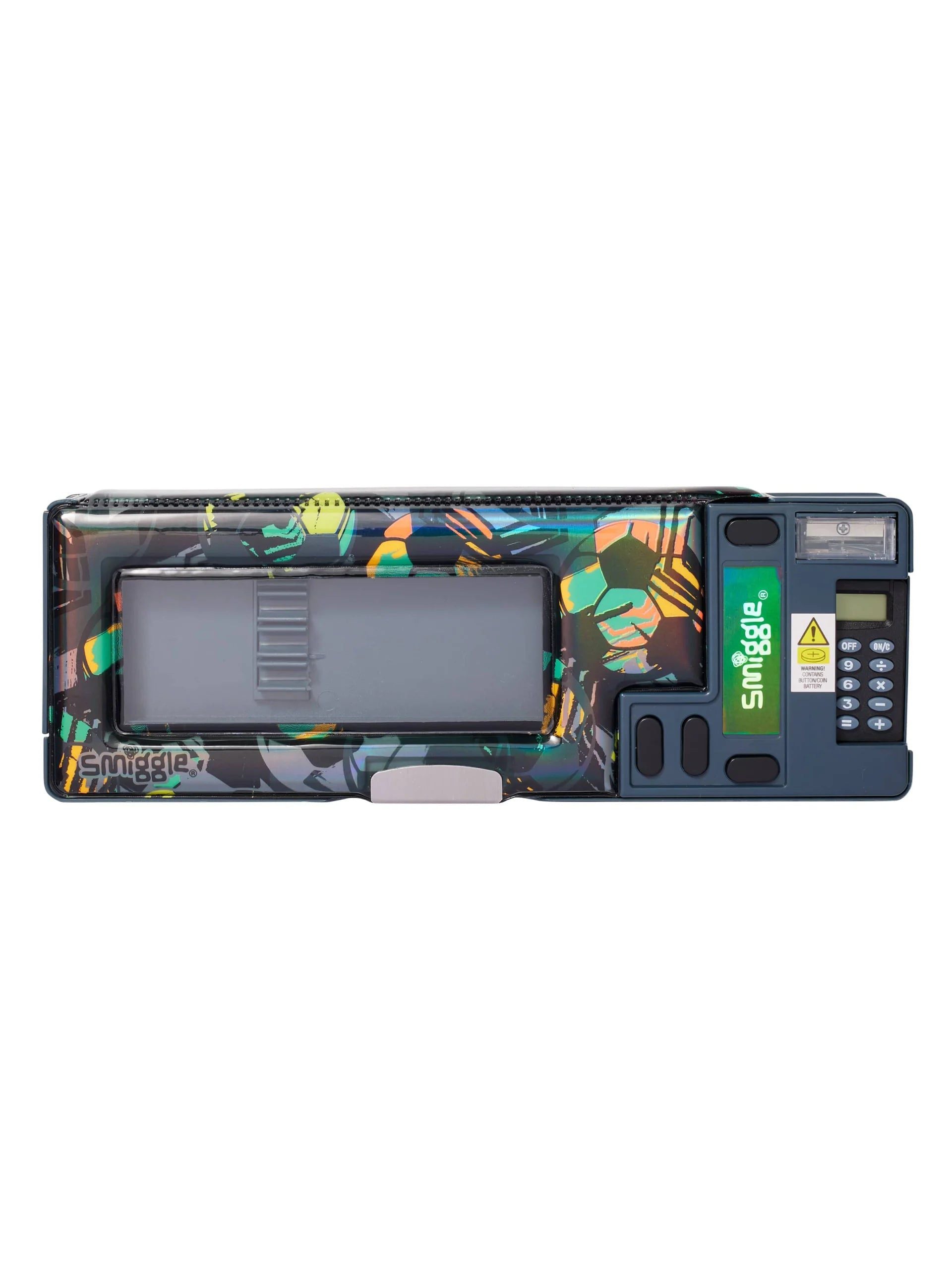Smiggle - Estuche automático con calculadora Pop Out Wild Side