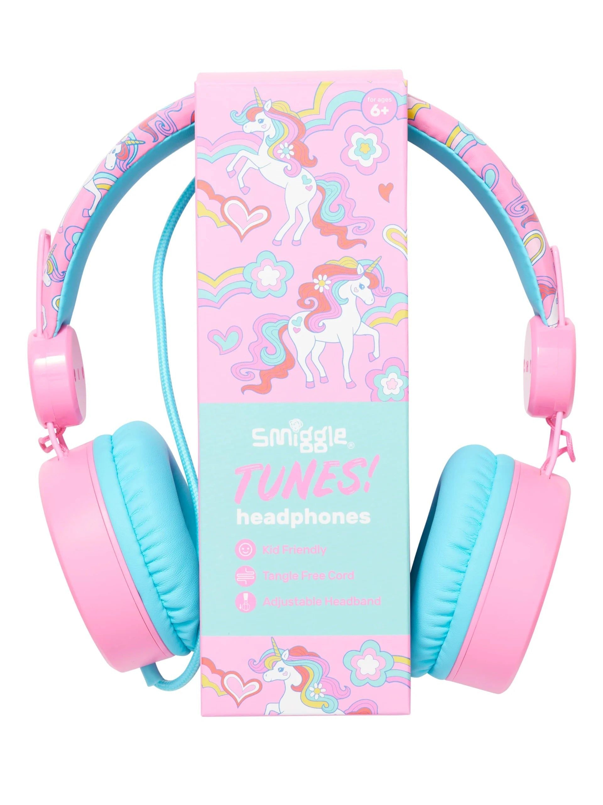 Smiggle - Auriculares de diadema con cable Wild Side