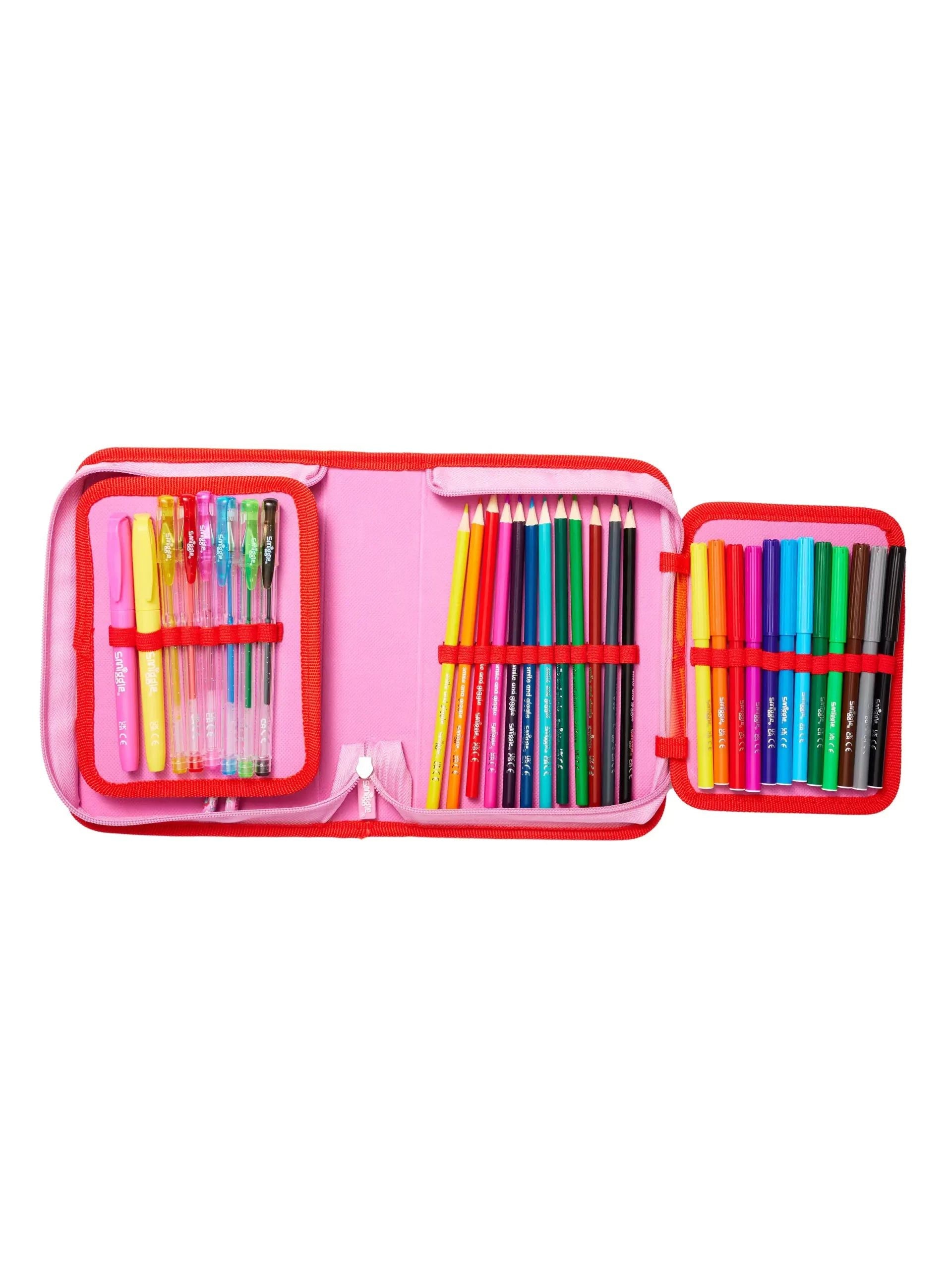 Smiggle - Estuche y Set de Papelería Unicornio Wild Side