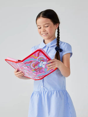 Smiggle - Estuche y Set de Papelería Unicornio Wild Side