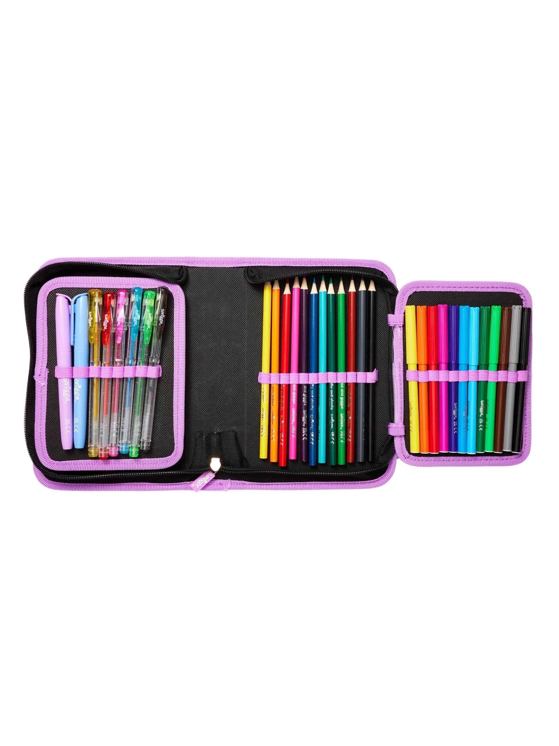 Smiggle - Estuche de Unicornio Wild Side y Set de Papelería